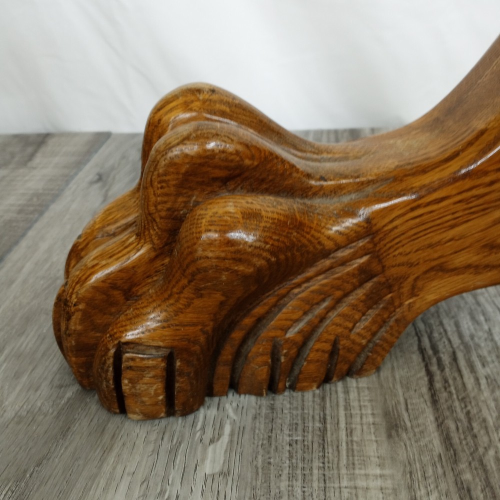 Oak Claw Foot Table Leg REPLACEMENT LEG