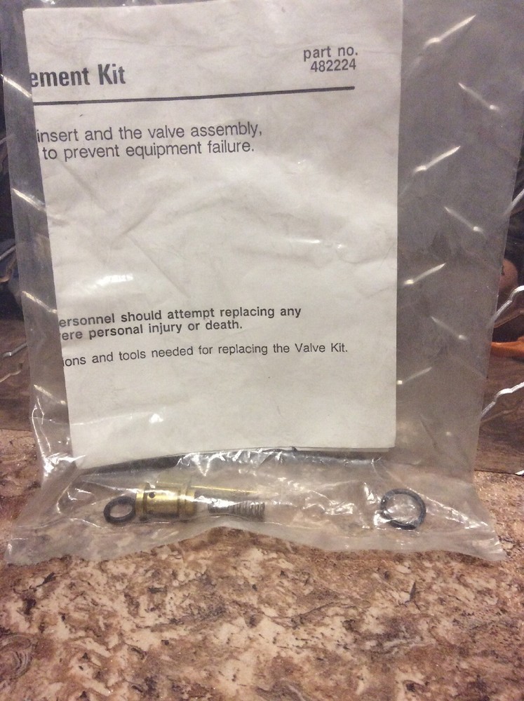 NEW MSA First Stage Valve Replacement Kit Part# 482224