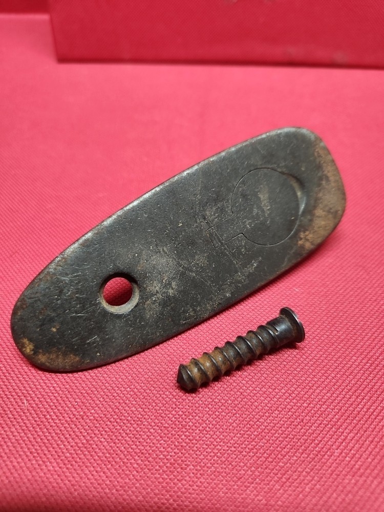 Original 1903 03A3 1903A3 Springfield Comp Buttplate Assembly Terrific Condition