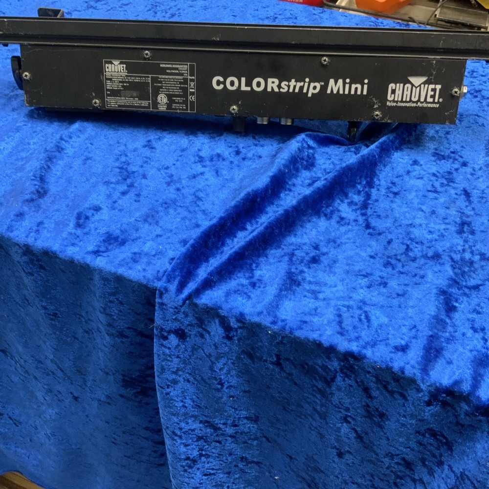 5 Chauvet COLORstrip Mini Programmable Light Bar