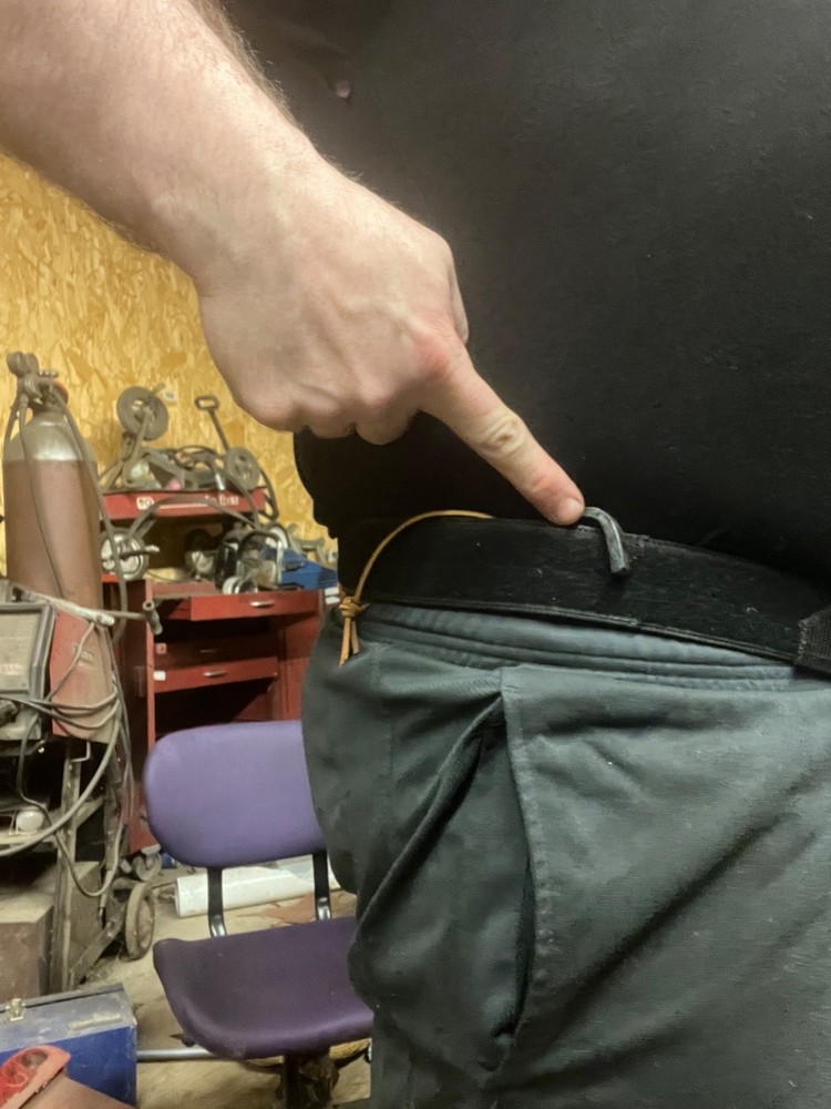 "El Stabbo" Static line carry knife