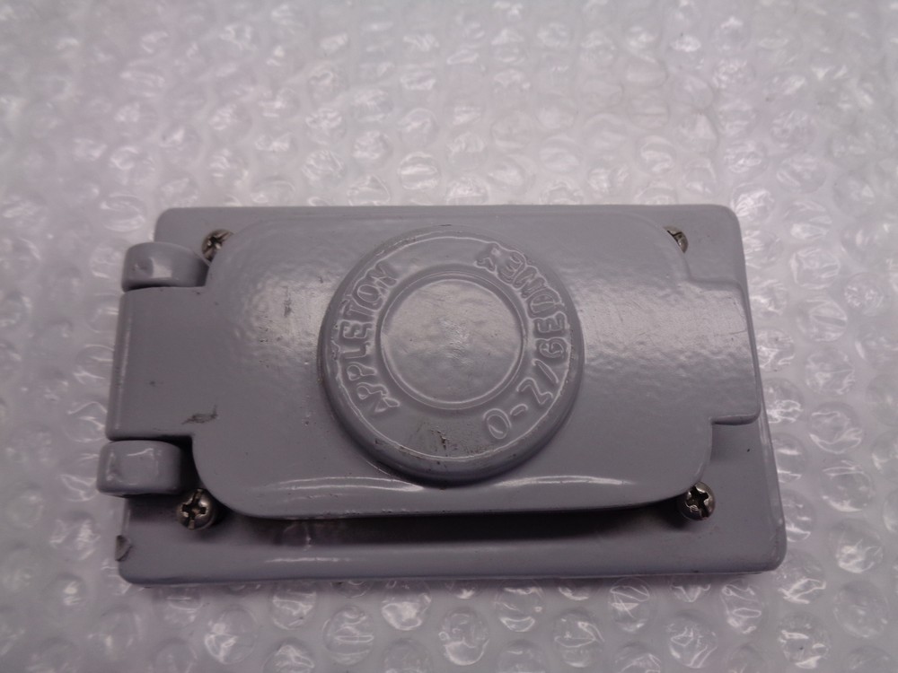 APPLETON 502597 RECEPTACLE COVER UNMP
