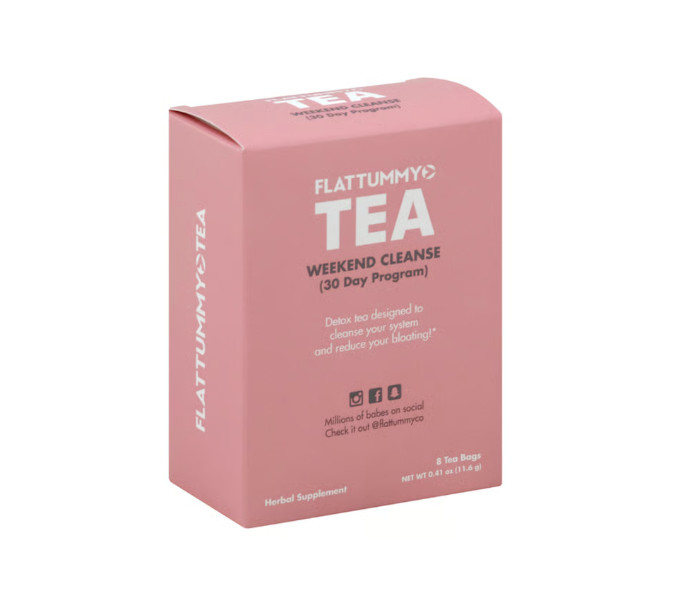 Flat Tummy Tea Weekend Cleanse 30 Day Program 8 Bags 1 Pack New