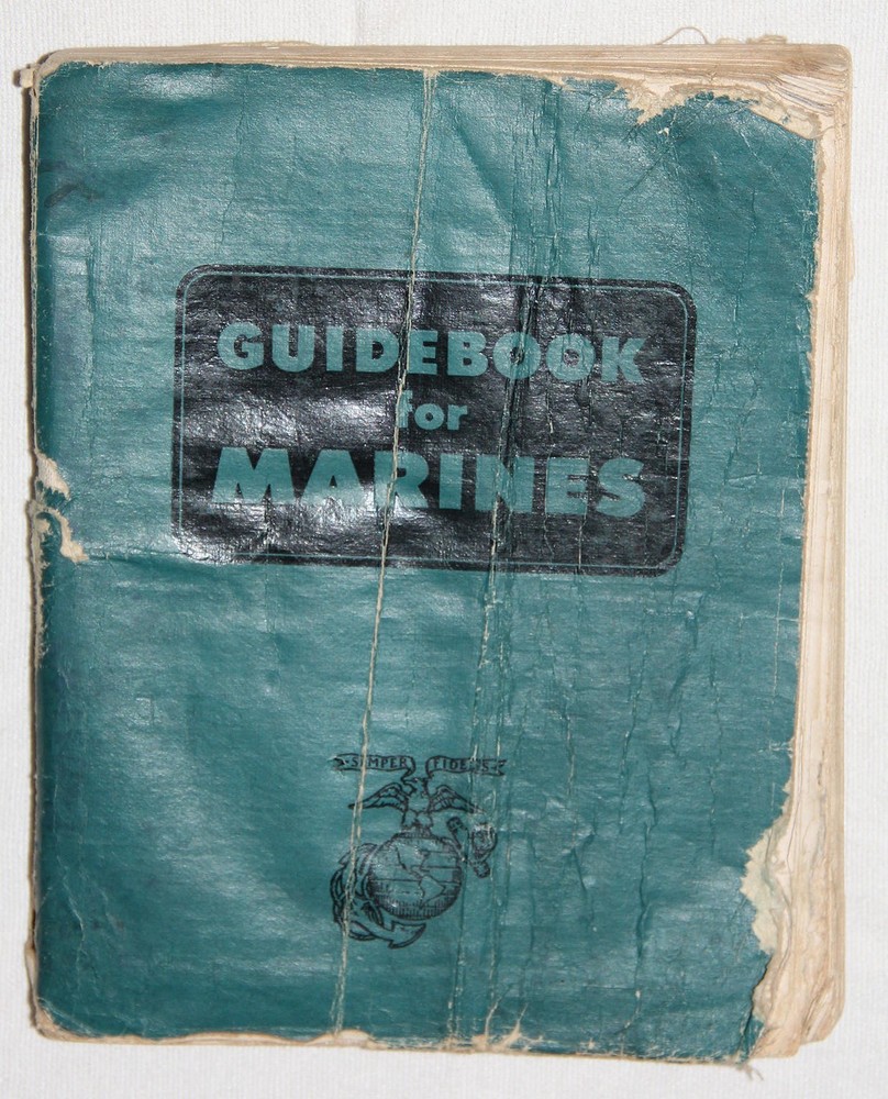ORIGINAL KOREAN WAR 1950 DATED GUIDEBOOK FOR MARINES