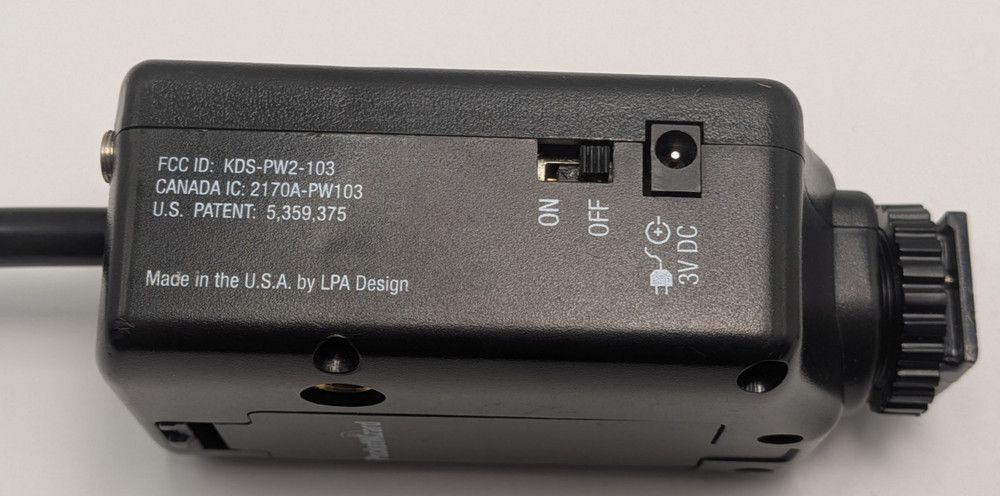 PocketWizard Plus II Transceiver Tested with Batteries