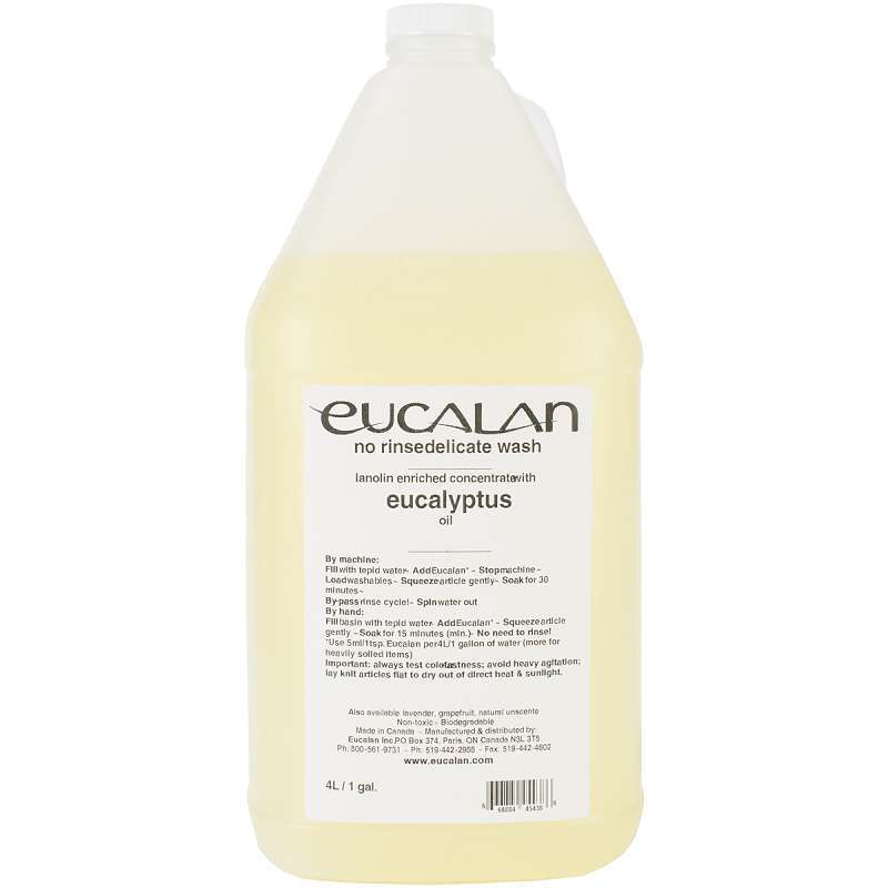 Eucalan Fine Fabric Wash 1gal Eucalyptus