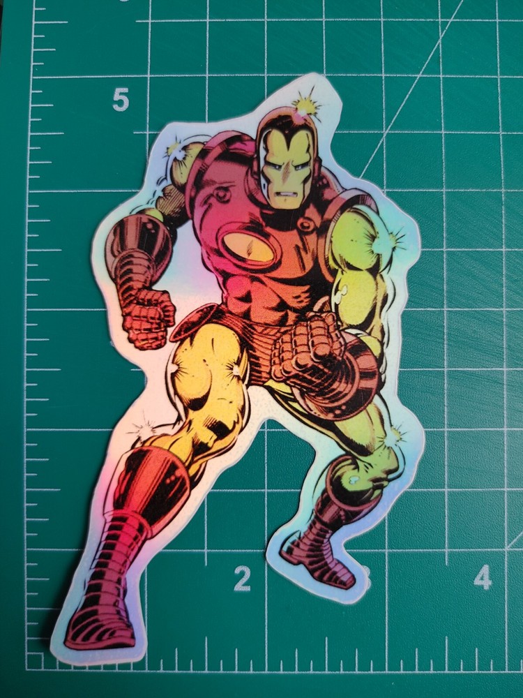 Iron Man Foil Sticker