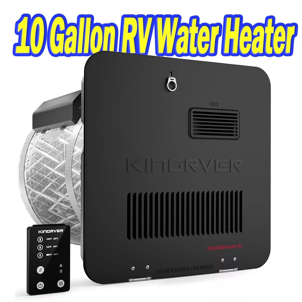 10 Gal RV Water Heater Gas & Electric Direct Spark Ignition For Suburban Atwood