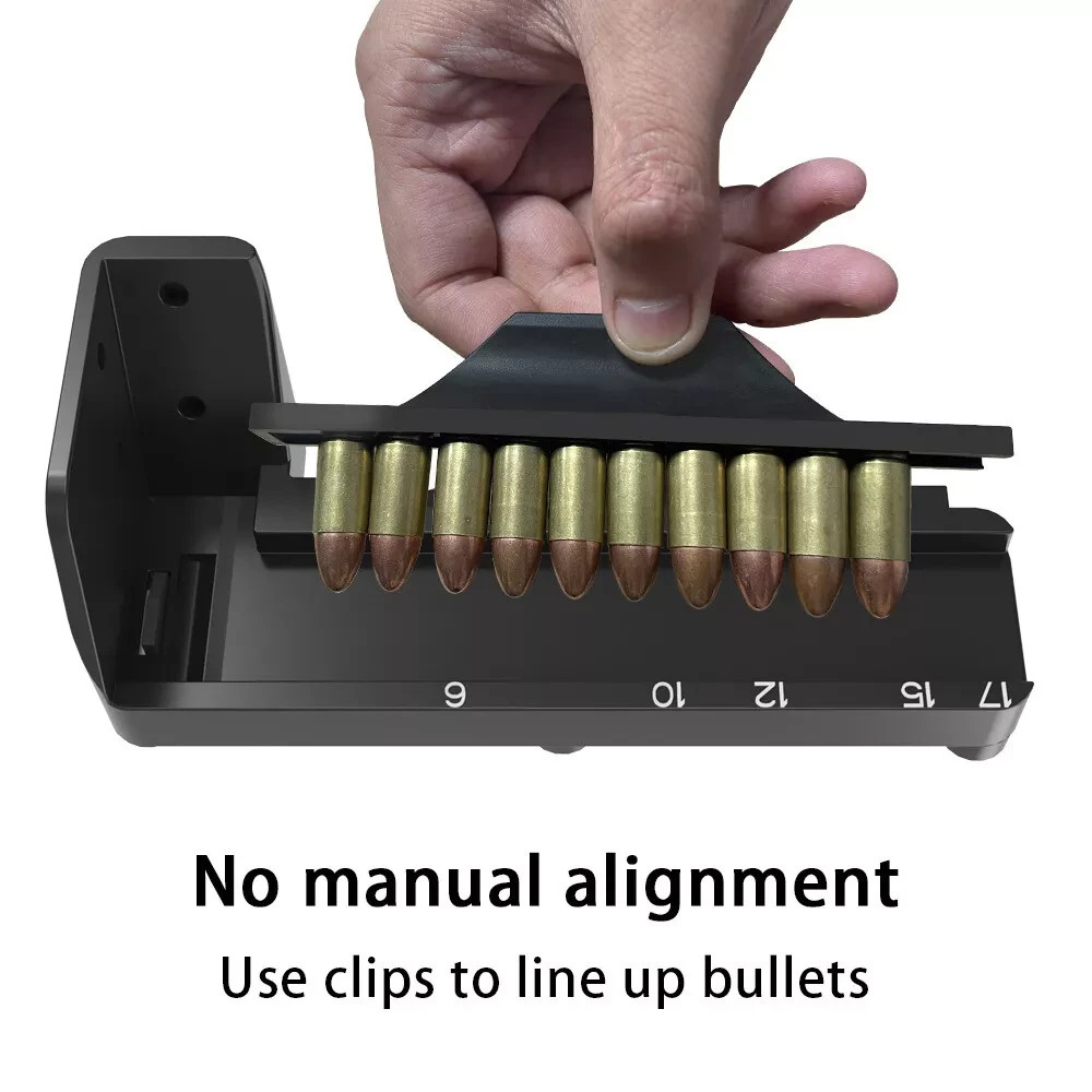 9mm 40S&W Universal Magazine Speed Loader - Quick Cartridge Loading Tool