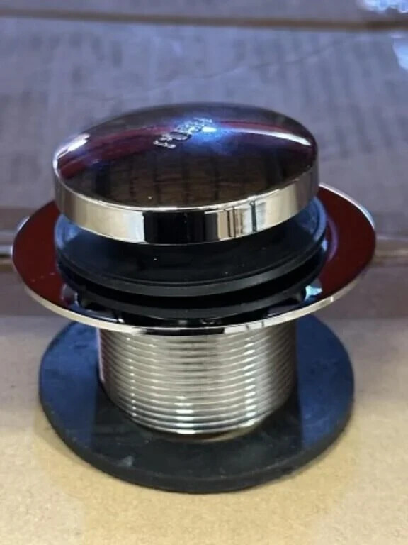 Toe-Touch Drain Bath Tub Drain Toe Control Assembly Chrome