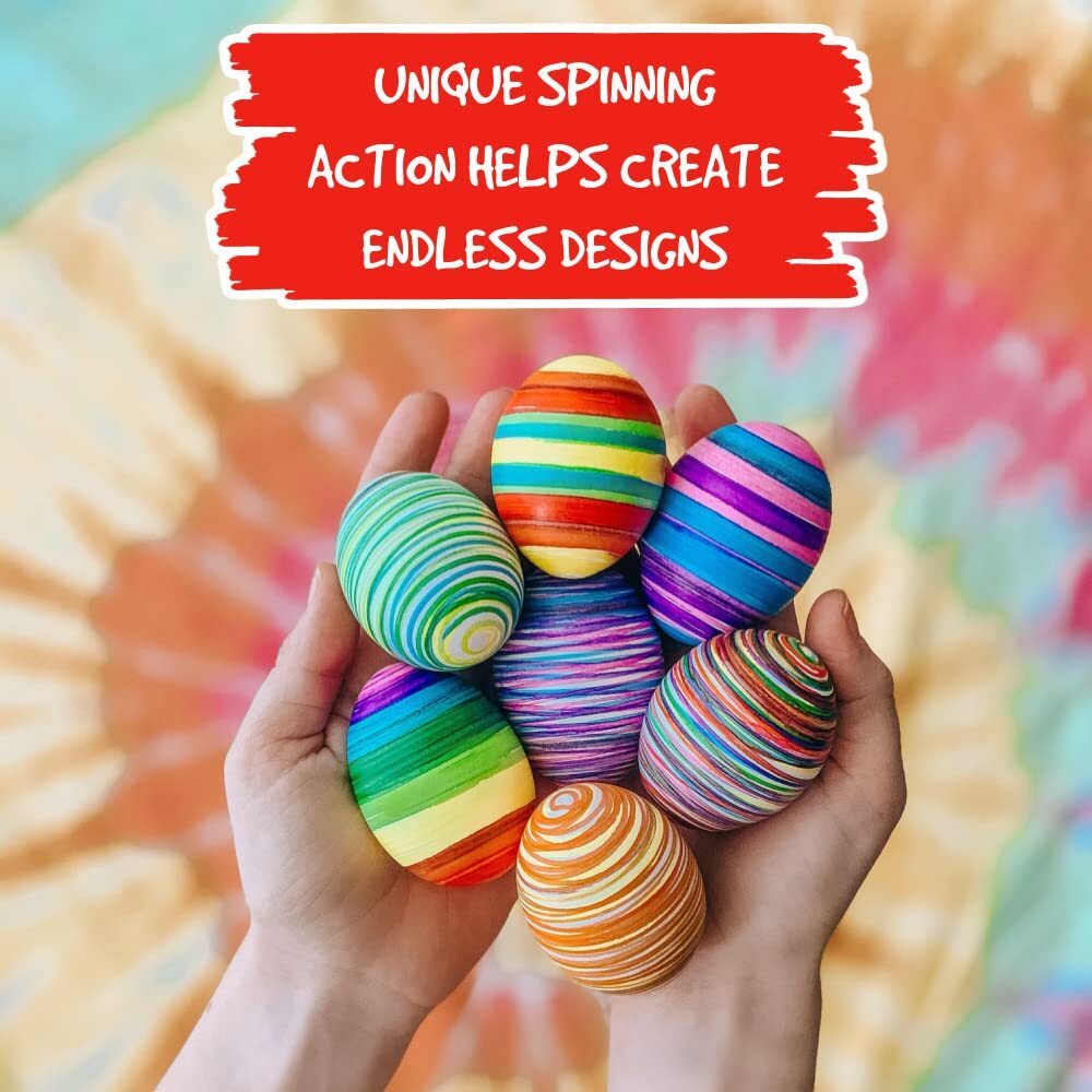 EggMazing Fun Multicolor Craft Kit for Creative Egg Decorating No Mess