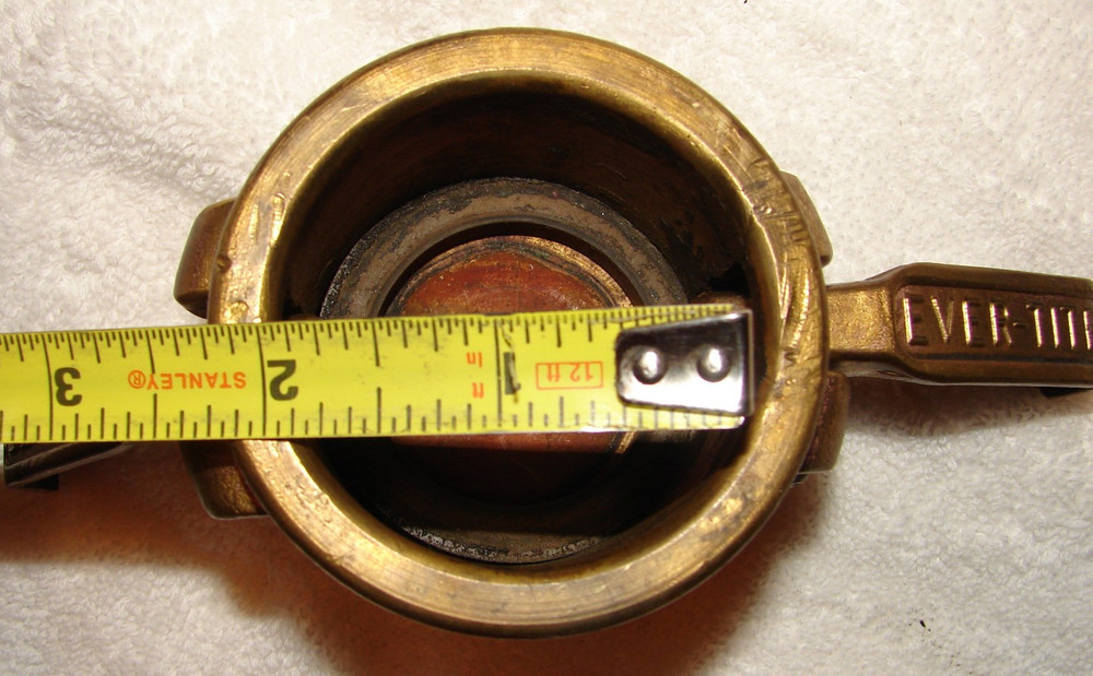 EVER-TITE BRASS 2" CAM LOCK CAP