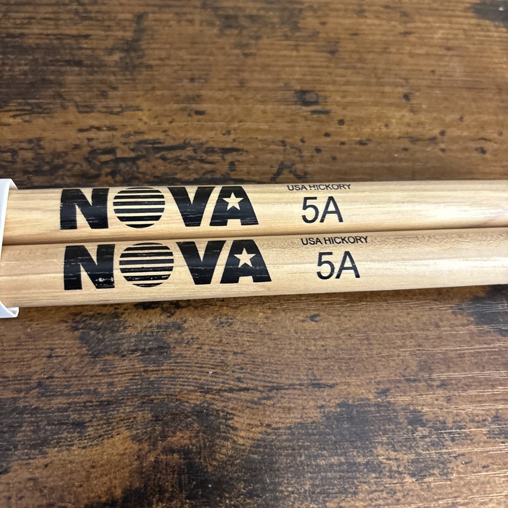 Vic Firth Nova 5A Drumsticks, Nylon Tip (NEW)