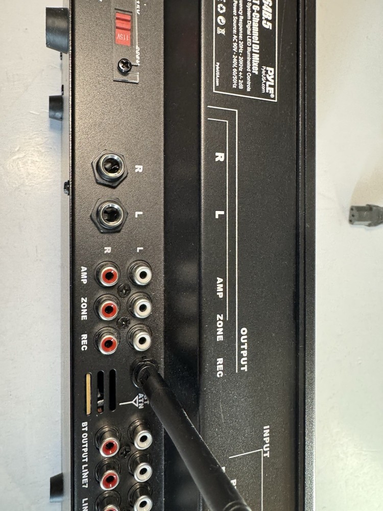 Pyle PYD1964B5 6-Channel Bluetooth DJ Mixer System