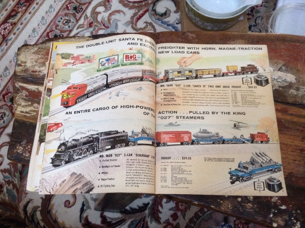 Vintage 1961 Lionel Train Lines Catalog - Original