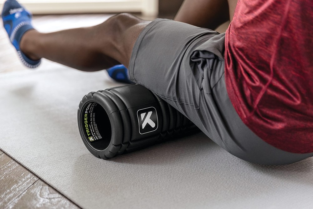 TRIGGERPOINT Performance Therapy Grid Foam Roller for Exercise Deep Tissue