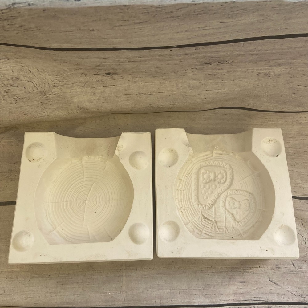 Gemini Ceramic Casting Mold Designing Owl Plater #101