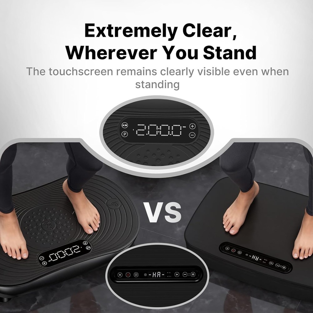 Vibration Plate Exercise Machine Vibrating Platform Lymphatic Drainage Exercise