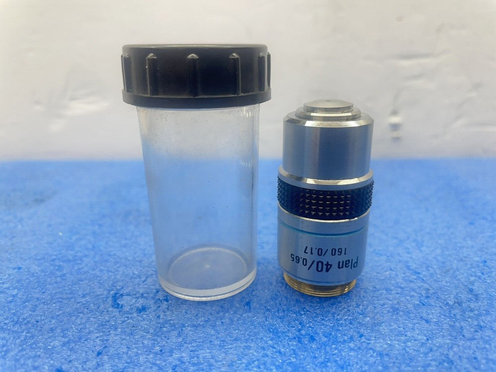 PLAN 40/0.65 160/0.17 MICROSCOPE OBJECTIVE