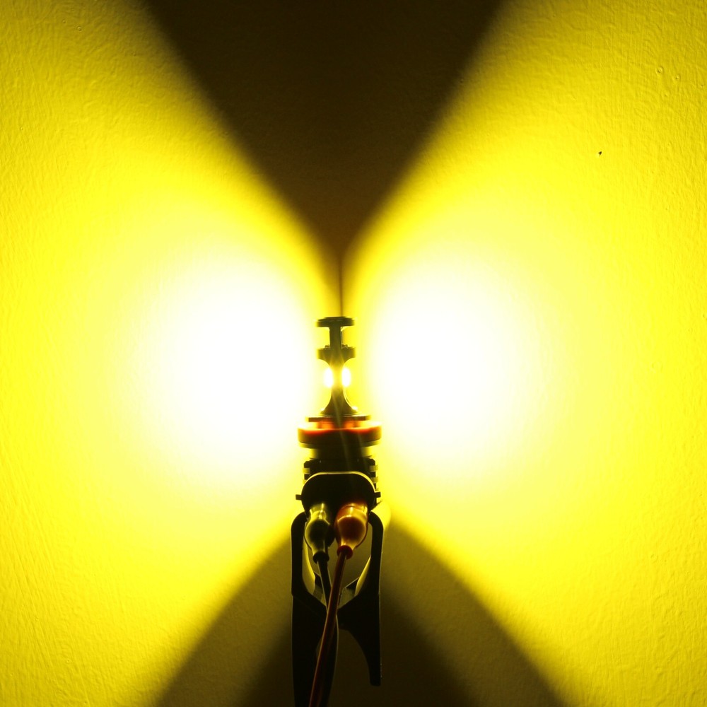 3-Color Switchback LED Fog Light Bulbs,H11 Fog Lamps for Toyota,White Yellow Blu