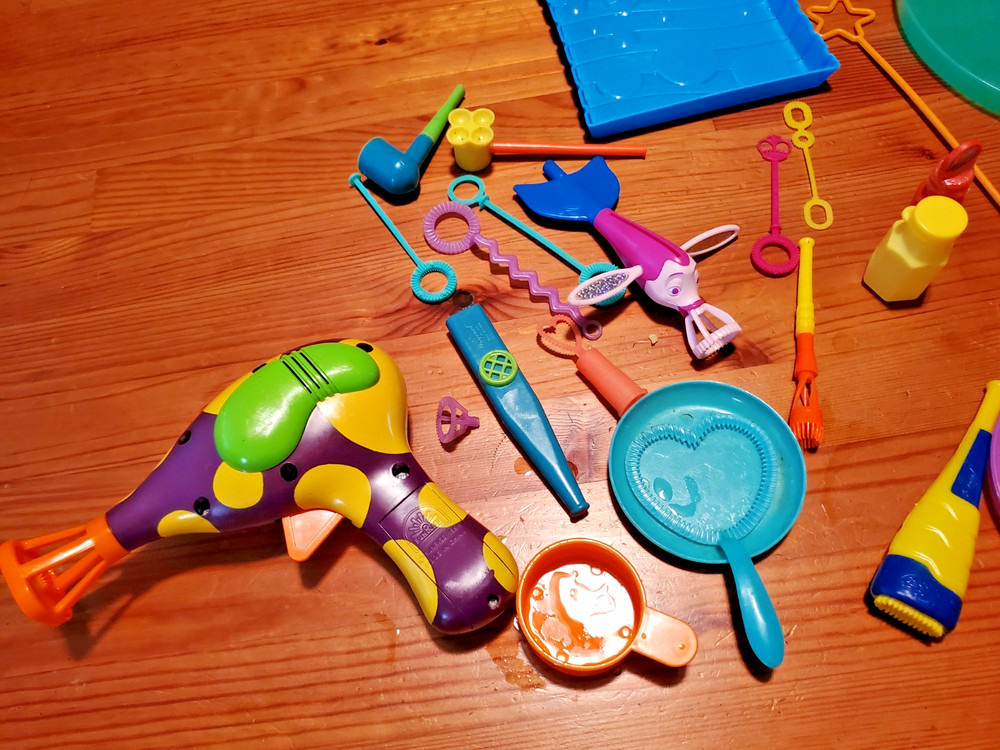 Soap Bubble Blowing Toy Lot