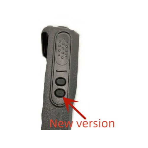 Replacement CP200d Housing Case With Speaker +Mic for CP200D Oval button