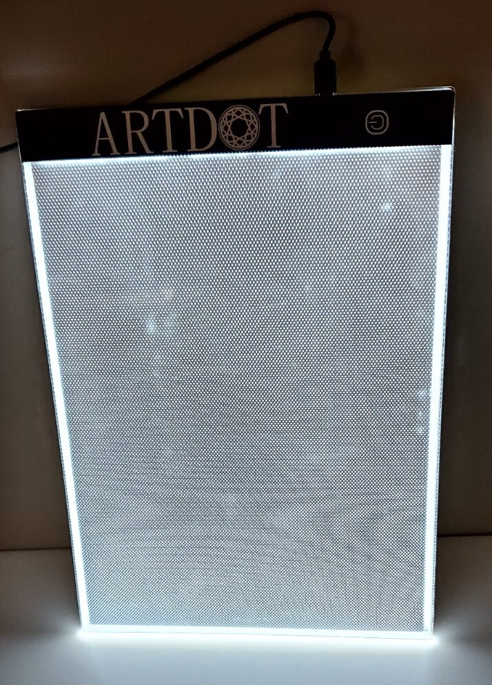 ARTDOT 13"×9" LED Light Board USB Three Light Settings
