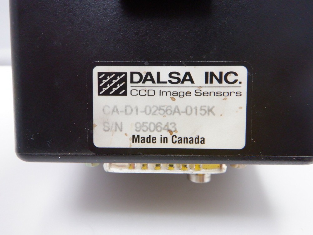 Dalsa CA-D1-0256A-015K CCD Image Sensor Camera