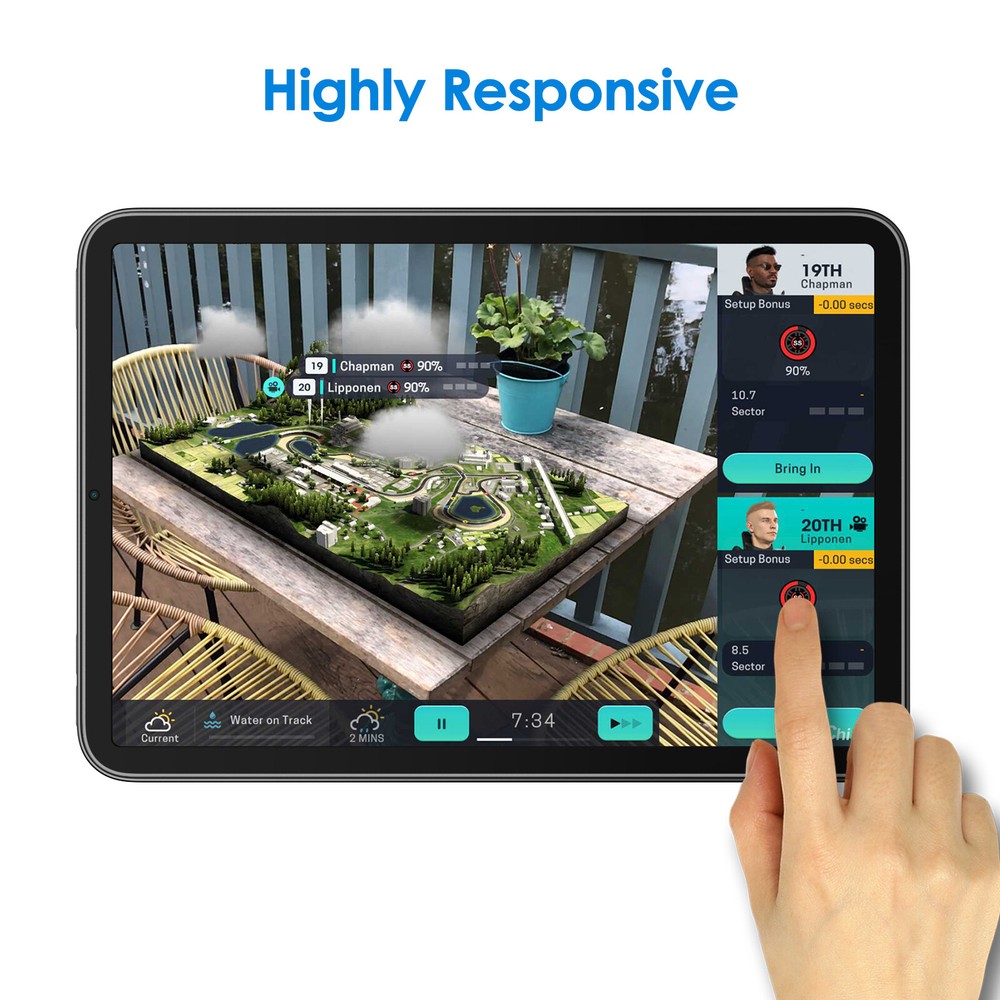 JETech Screen Protector for iPad mini 6 (8.3-Inch, 2021 Model), 2-Pack