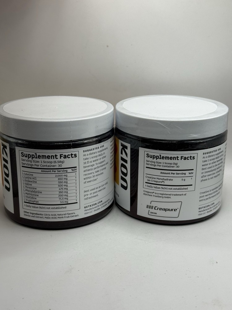 Kion Aminos Mango And Creatine 2 Container