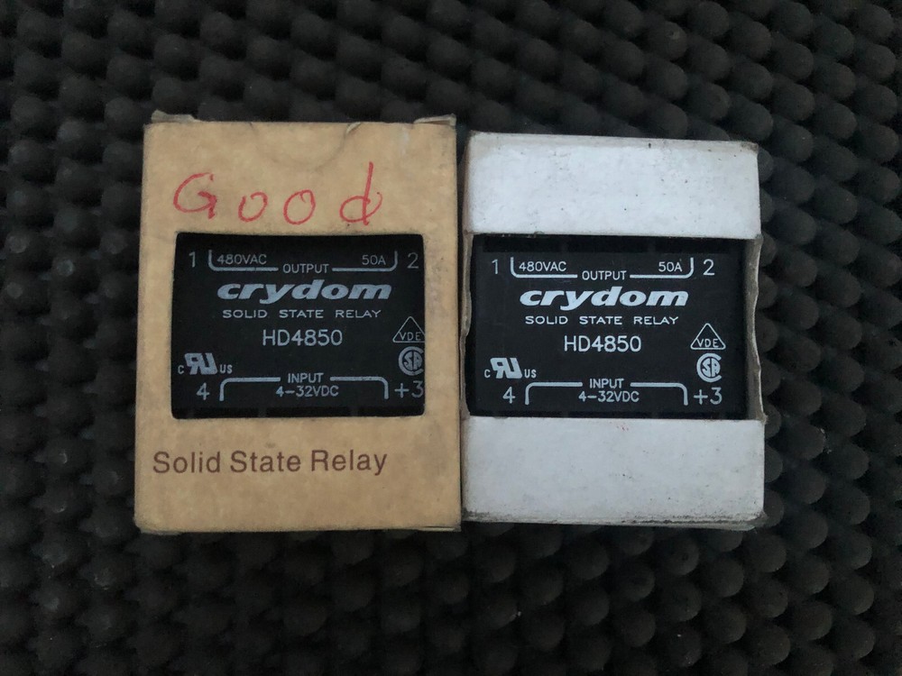2pc CRYDOM HD4850 Solid State Relay | New In Box