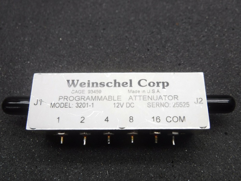 Lucas Weinschel Programmable Attenuator 3201-1 12 VDC
