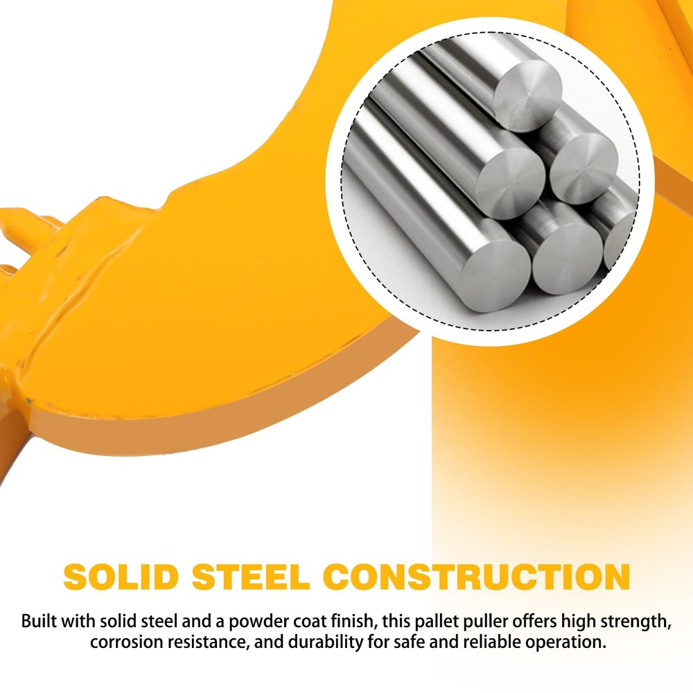 Pallet Puller,1T/2205 LBS Capacity Pallet Jack Puller,Heavy Duty Single Sciss...