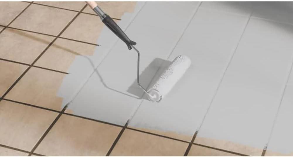 Rust-Oleum HOME Floor Coating, Black, Matte, Quart - 365930