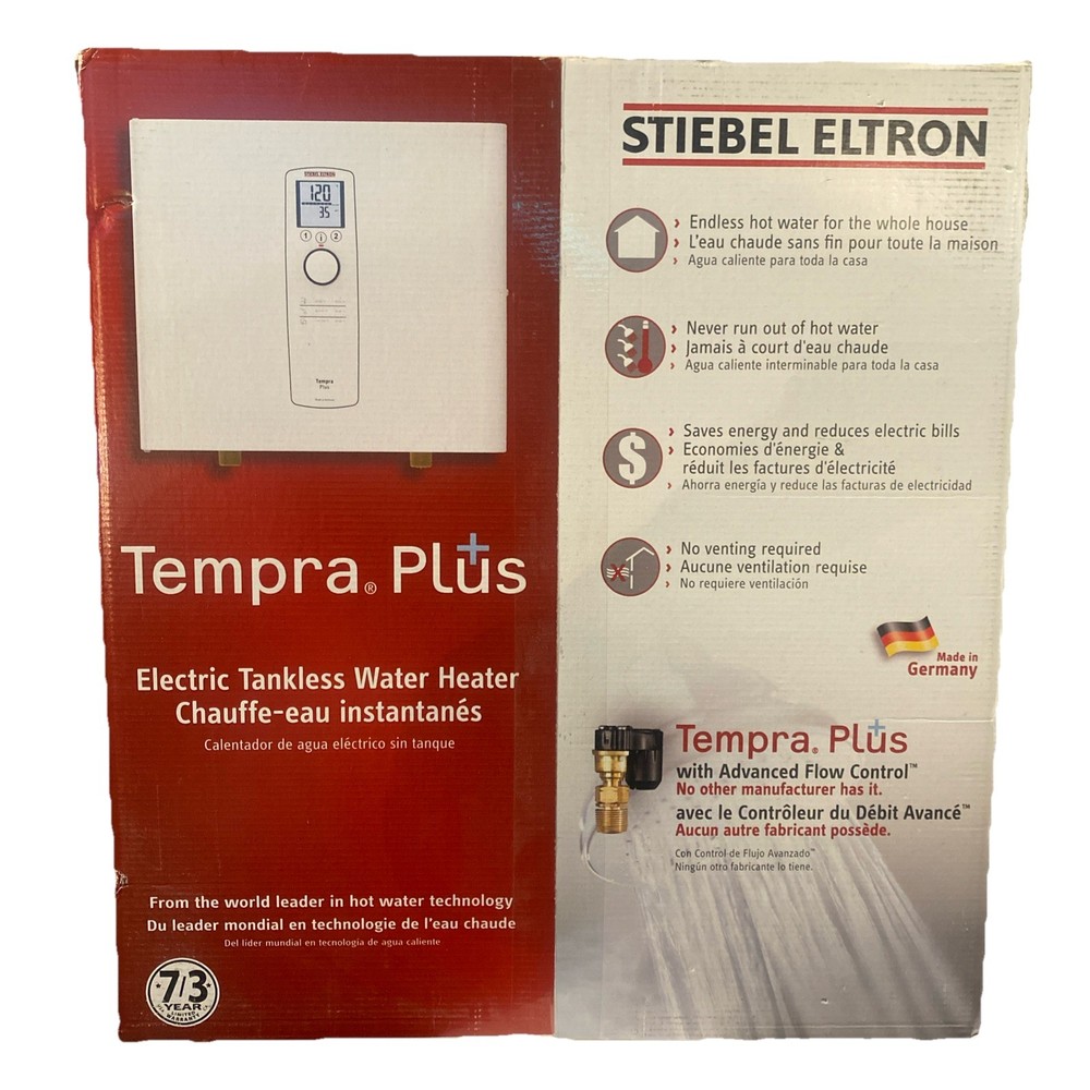 Stiebel Eltron Tempra 36 Plus 36kW 240V Tankless Water Heater 7.03 GPM