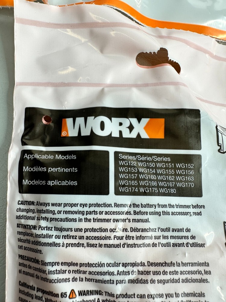 Worx Trimmer Replacement String Spools 10 Pack Case #WA0004.15 20 Spools