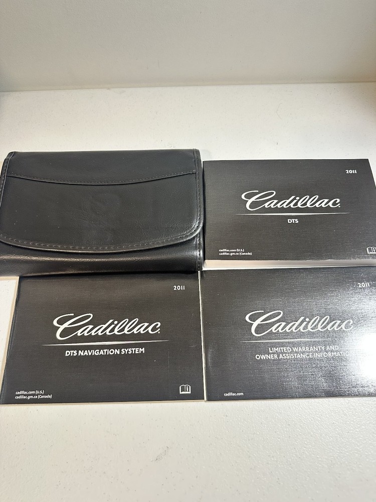 2011 Cadillac DTS Owners Manuals Set