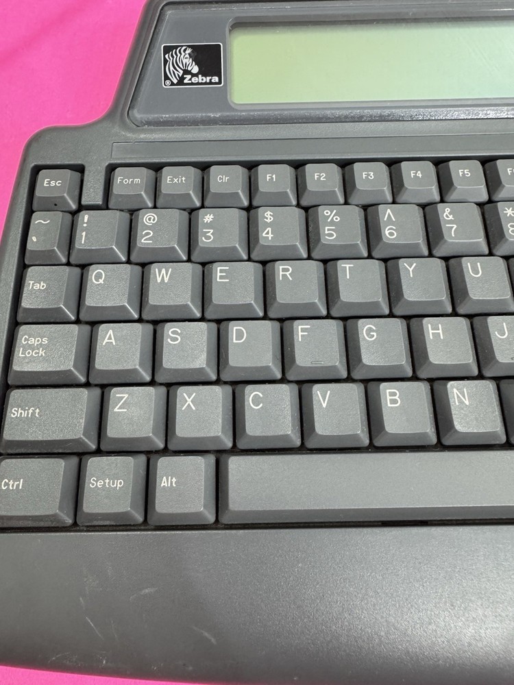Zebra Kdu Plus Printer Accessory Labels Laptop Style Keyboard
