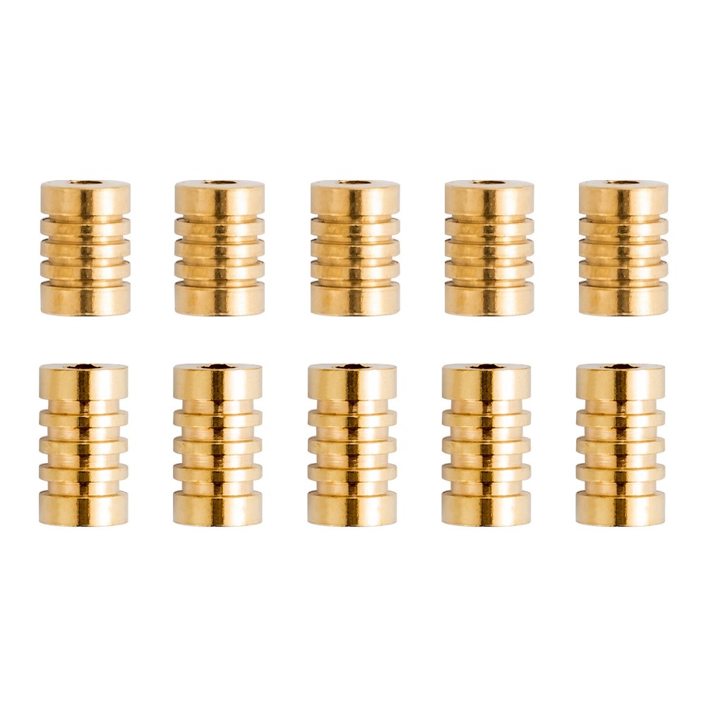 30 Spinnerbait Bodies Cylinder shaped Rooster Tail spinners Making Accessories
