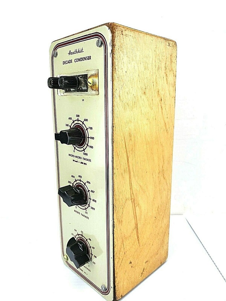 VINTAGE HEATHKIT DECADE CONDENSER DC-1