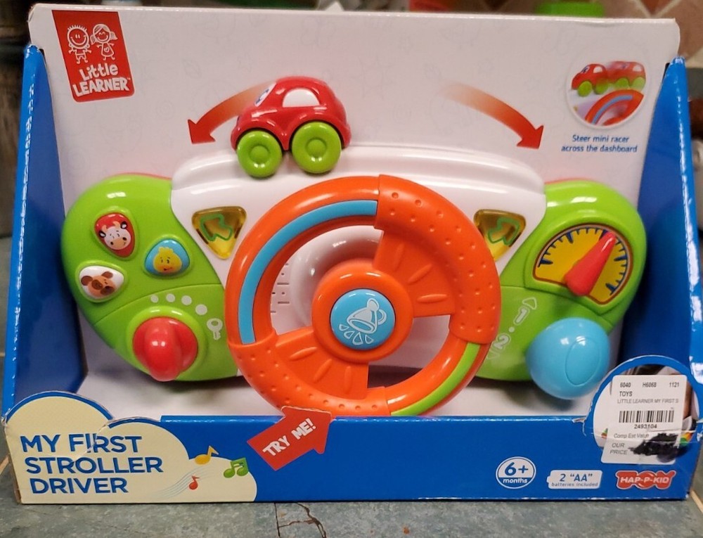 Little Learner My First Stroller Driver Stroller Attachment NIB Unopened