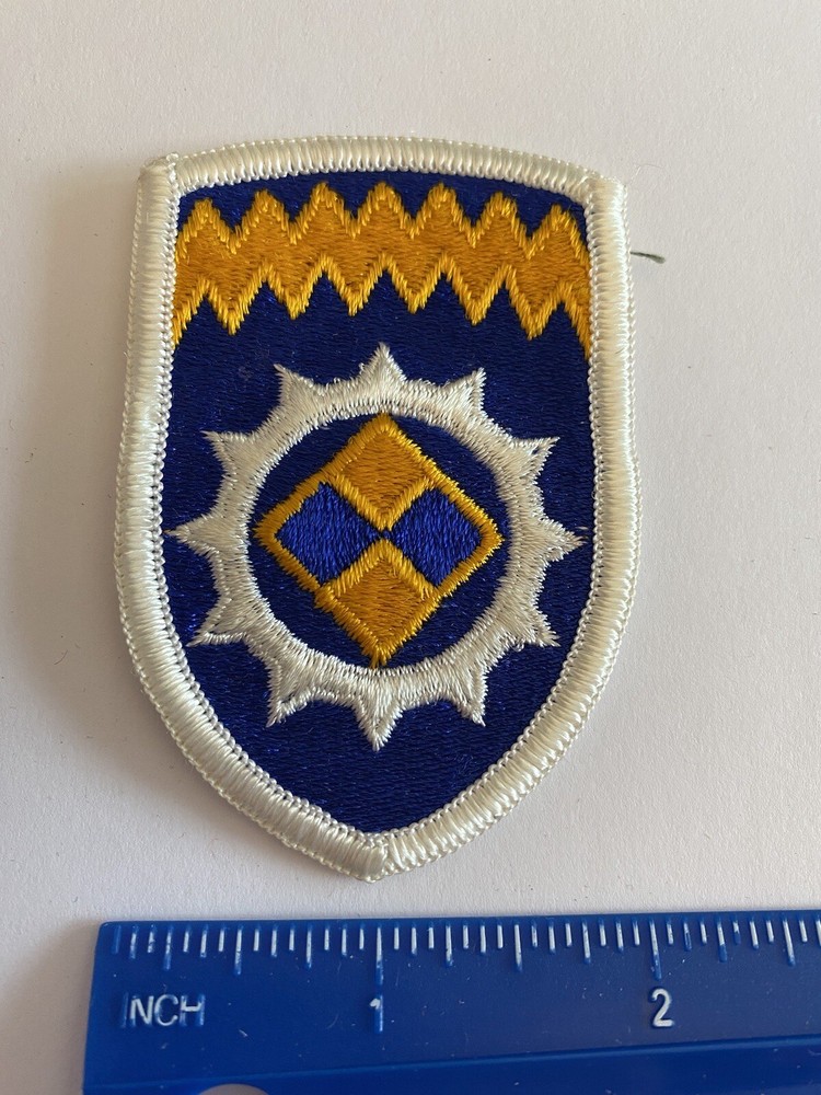 US Army Alaska Support Command Patch Full Color Patch INV5448