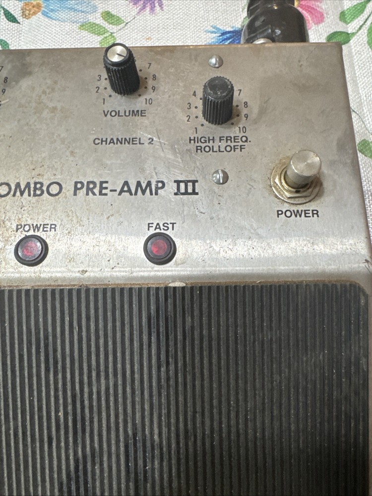Leslie Speaker Combo Preamp iv 4 (Not Tested)