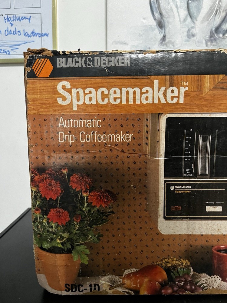 Black & Decker Spacemaker Automatic Drip Coffeemaker SDC 1D Brand New