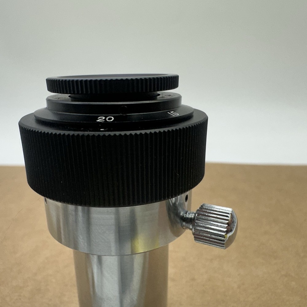 Microscope Eyepiece 10x to 20x Variable Zoom Ocular Lens