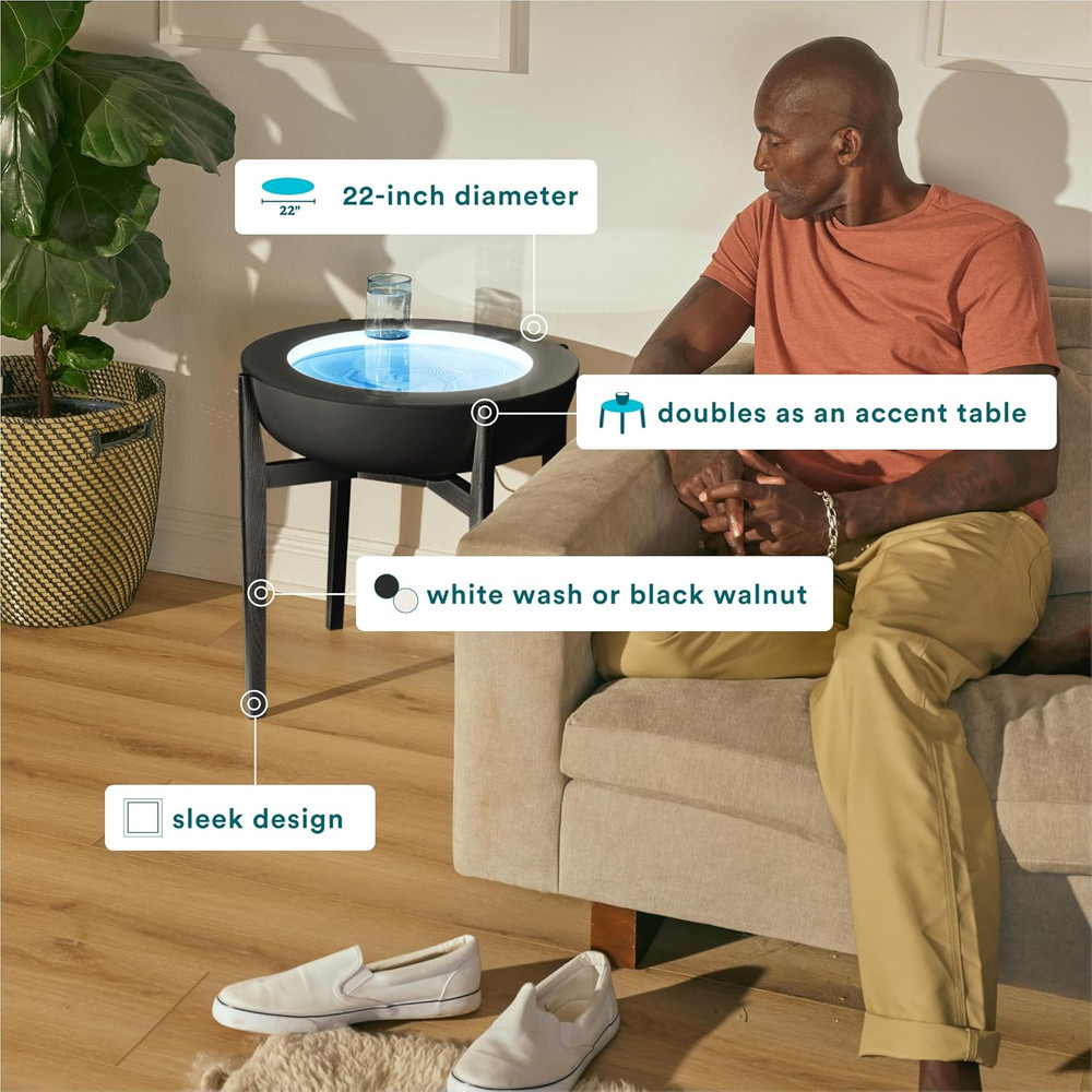 Drift Sandscape Solid Wood Stand for 21” Drift Models - Black Walnut