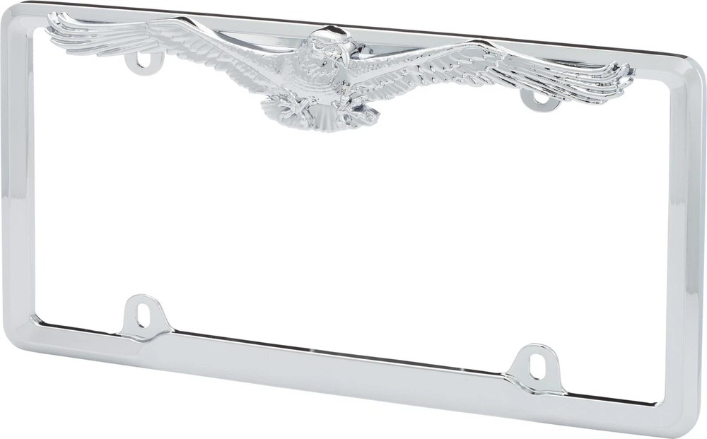 22330 Eagle License Plate Frame Chrome1 Frame