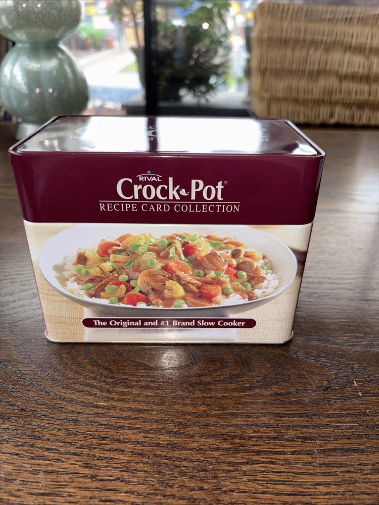 Rival Crock Pot Recipe 75 Card Collection
