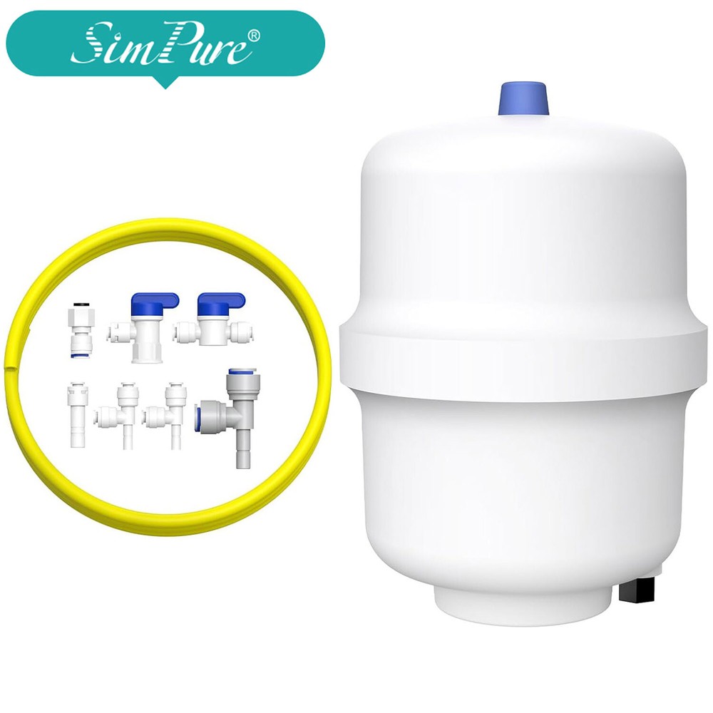 SimPure RO Water Pressure Tank for Under Sink Reverse Osmosis System Fridge