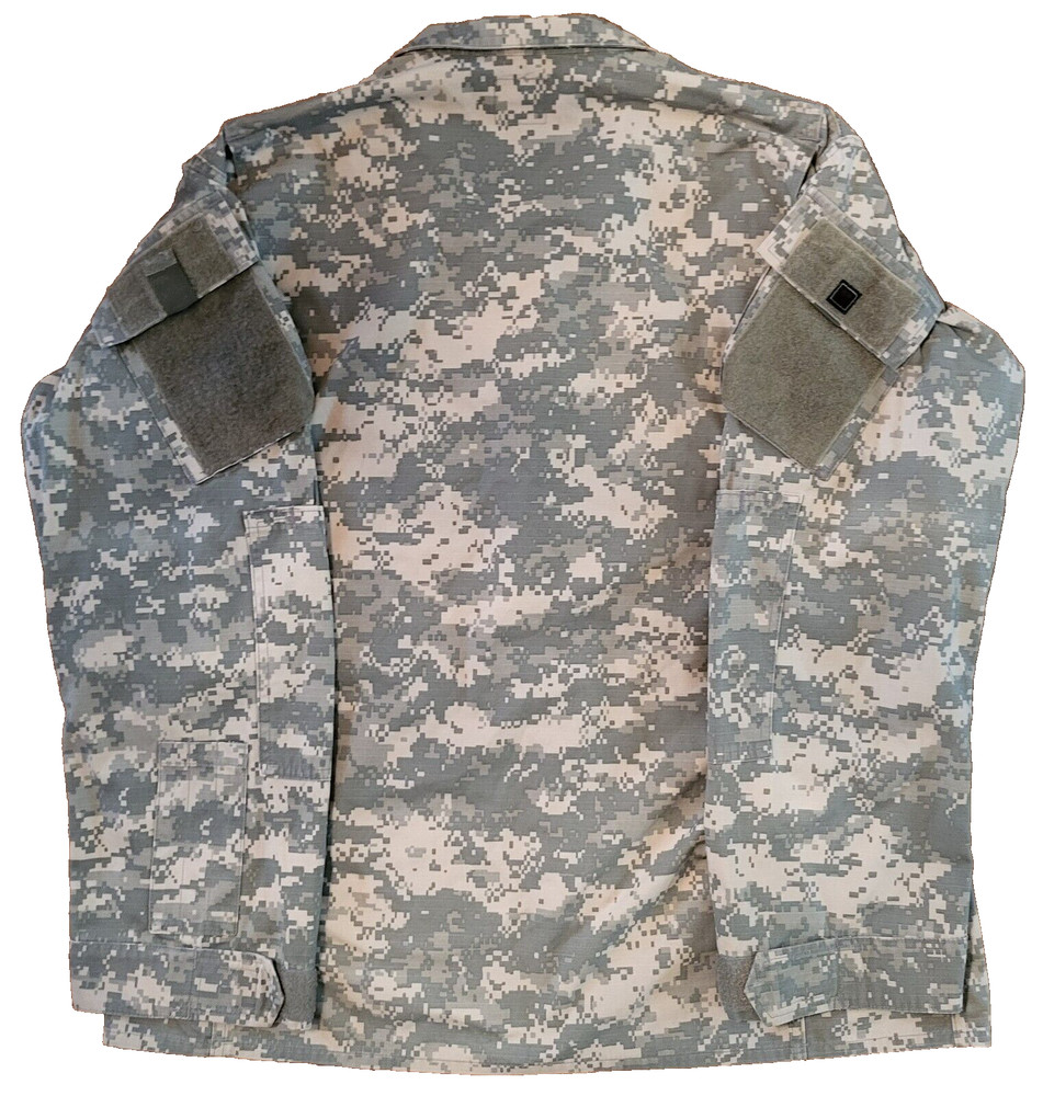 Army Combat Uniform ACU Jacket Coat Digital Camo Size Large Regular